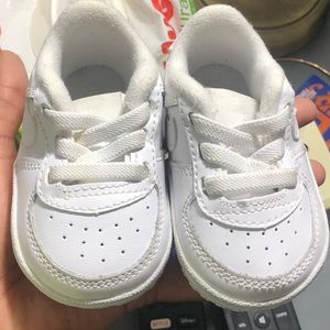 Newborn Air force 1s
